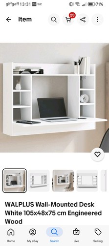 New white wall - new, hideaway