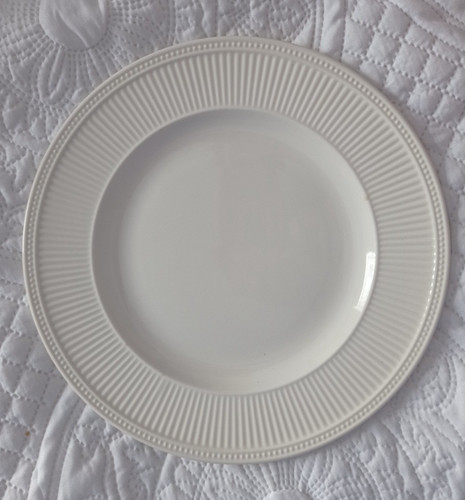 Wedgwood windsor white ribbed - white,