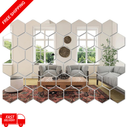 45pcs mirror wall sticker - mirror,