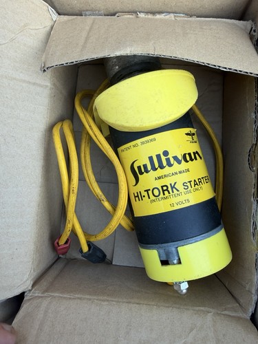 Sullivan tork 12v starter - tork,