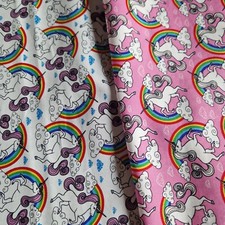 Cotton Poplin Fabric Unicorn