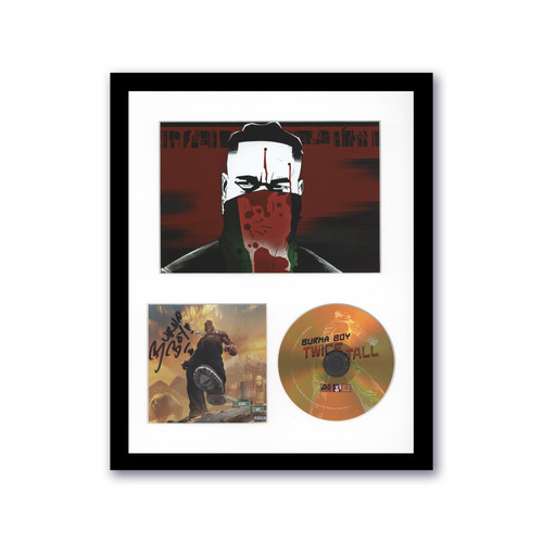 Burna boy signed - signed, autographed