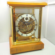 Kieninger Table Clock Brass 8 Day Movement
