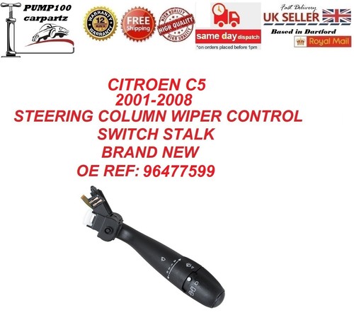 Wiper stalk for citroen - for, c5