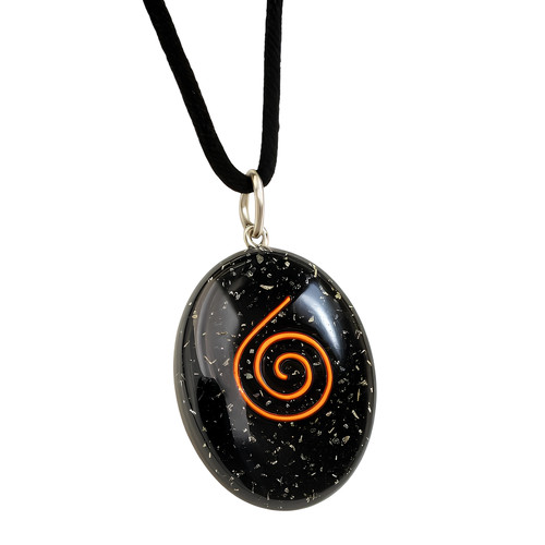Orgone black tourmaline - black,