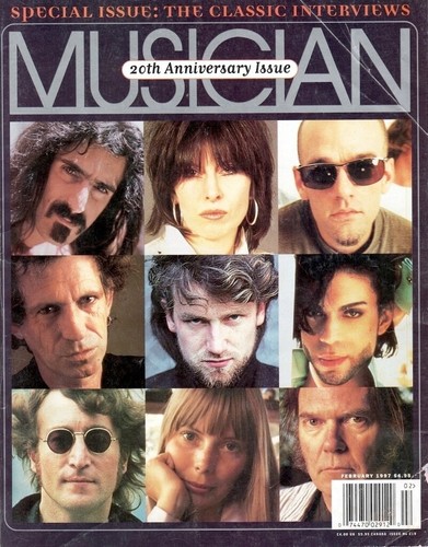 Musician magazine 20th 1996 - magazine,