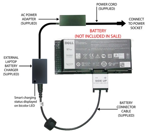 External laptop battery - laptop,