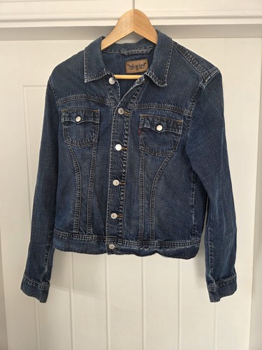 Levi vintage denim trucker - denim,