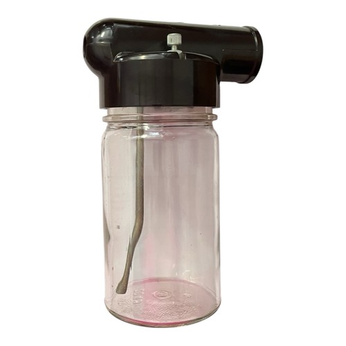Hoover bakelite glass jar - glass,