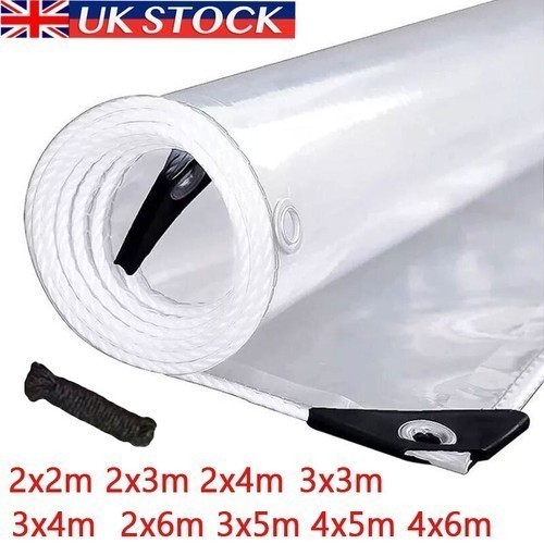 Clear tarpaulin waterproof - clear,