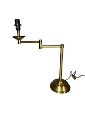 Vintage Brass Swing Arm Table