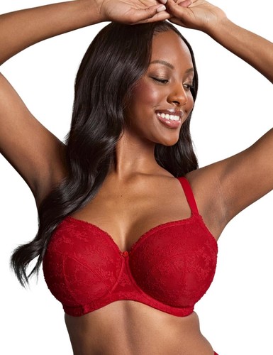 Panache tango lace bra balcony - lace,