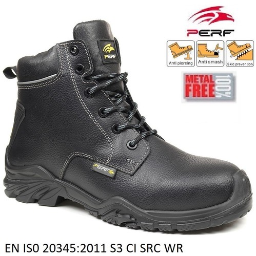 Mens leather safety boots - mens,