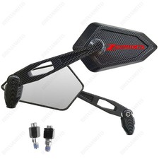 Pair Of Street Mirrors Carbon