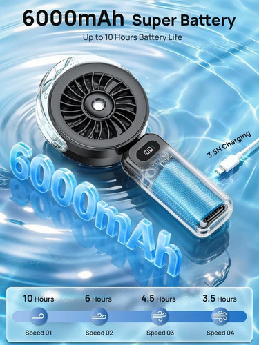 Handheld misting fan - handheld,