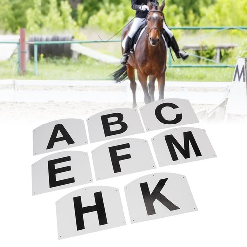 8pcs dressage letters wall - 8pcs,