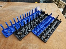  Socket Tray holder  for Metric & AF  3/8" 1/2" Sockets 4pc Organiser 