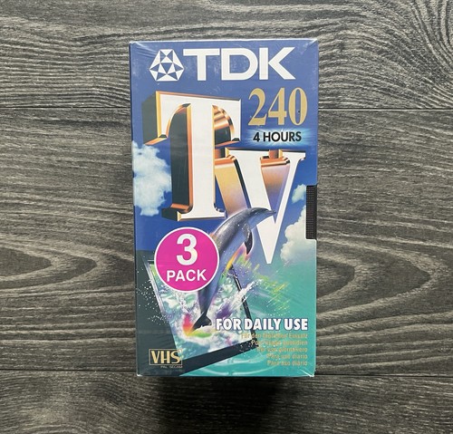 Pack tdk vhs 240 tv240 - 3,