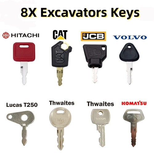 Master plant key excavator - key,
