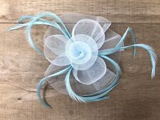 Mint Green Feather Fascinator