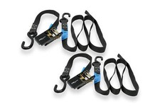 CNC Tie Down Straps Ratchet (2Pcs) KTM Duke 690 2014-2016 Black