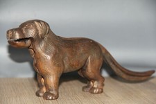 Antique Cast Iron Dog Nut