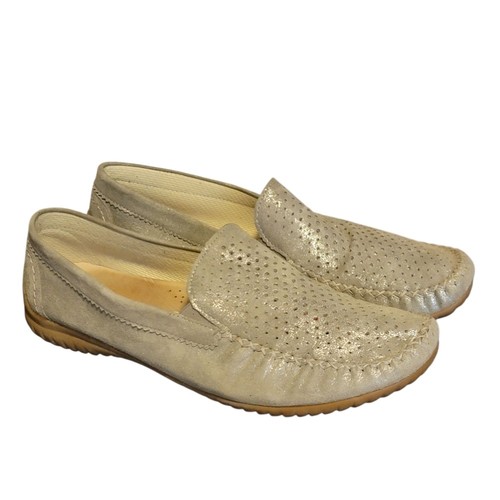 Gabor suede silver gray - suede,