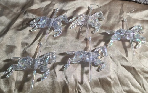 Vintage iridescent clear - vintage, &