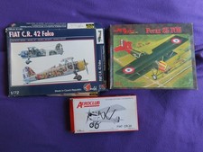 Three Inter-war Bi-plane kits