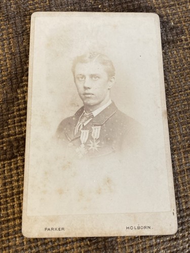 Victorian cdv photo man - photo,