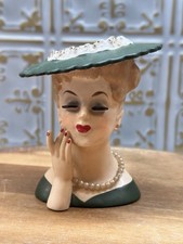 Napco Vintage 1958 Lady Head