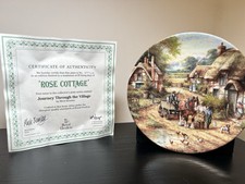 Buying the Bread Wedgwood Collectors' Plate by Chris Howells Country Days