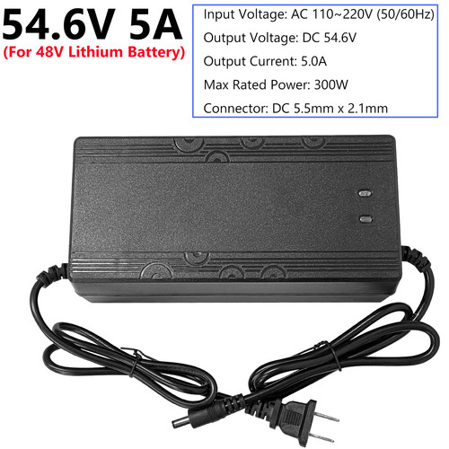 Smart charger for 48v - 54.6v,