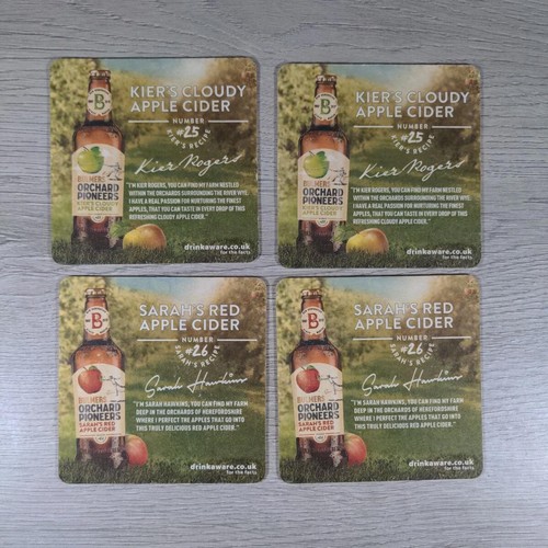 Bulmers vintage beer mats - x,