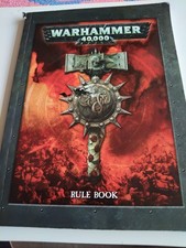 A5 SMALL WARHAMMER 40k 5th EDITION RULEBOOK (2008) GOOD USED CONDITION