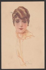 Vintage Glamour Art Postcard