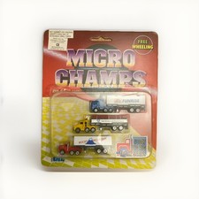 Micro Champs Big Rig Truck Series 3047 Diecast Free Wheeling Model Cars (DIL)