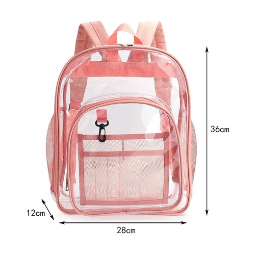Large clear backpack - large,