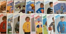 Vintage Wendy Novelty Collection Knitting Patterns Toys Sweaters
