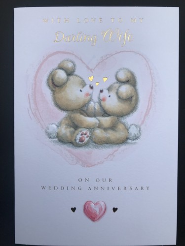 Wife wedding anniversary - , card