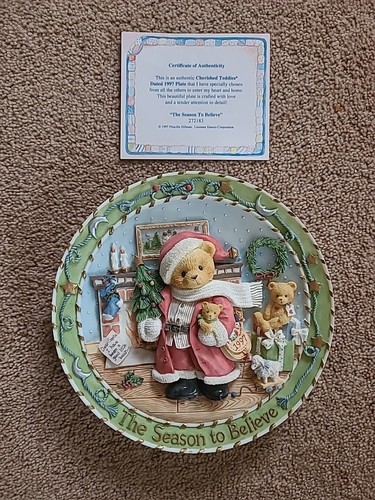 Cherished teddies plate the - plate,