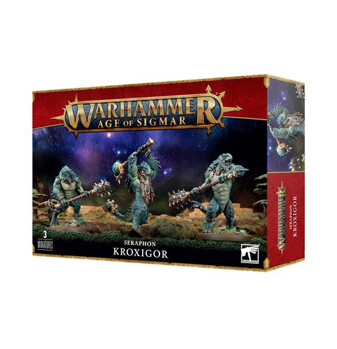 Kroxigor seraphon age of - seraphon,