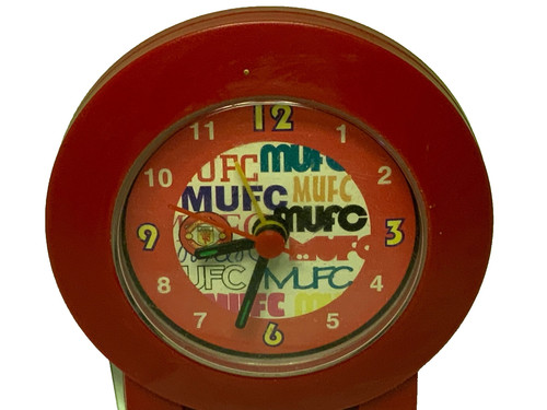 Manchester united clock red - manchester,