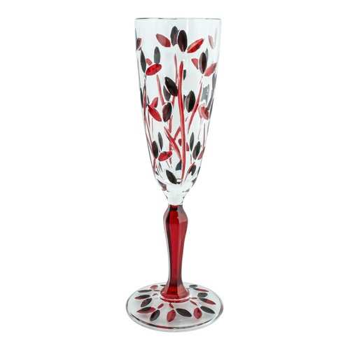 Murano glass champagne wine - glass,