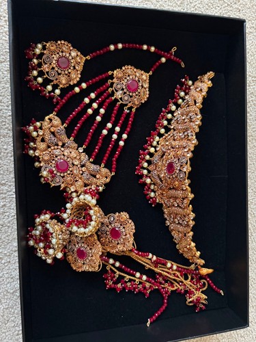 Luxury bridal gold red - bridal, &