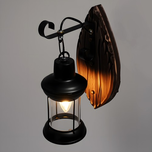 220v vintage industry - 220v, wall