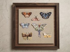 Butterflies embroidery kit - butterflies,