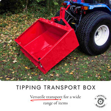 ⭐ Tipping Transport Box/Trailer ❝Versatile and Perfect for a Compact Tractor❞