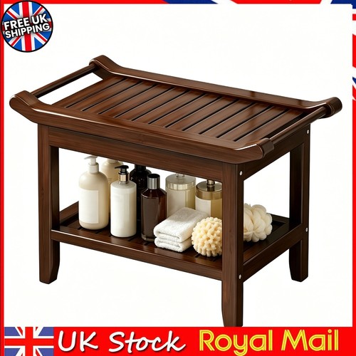 Tier slatted shower bench - 2-tier,