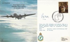 B31c Halifax RAF cover Signed